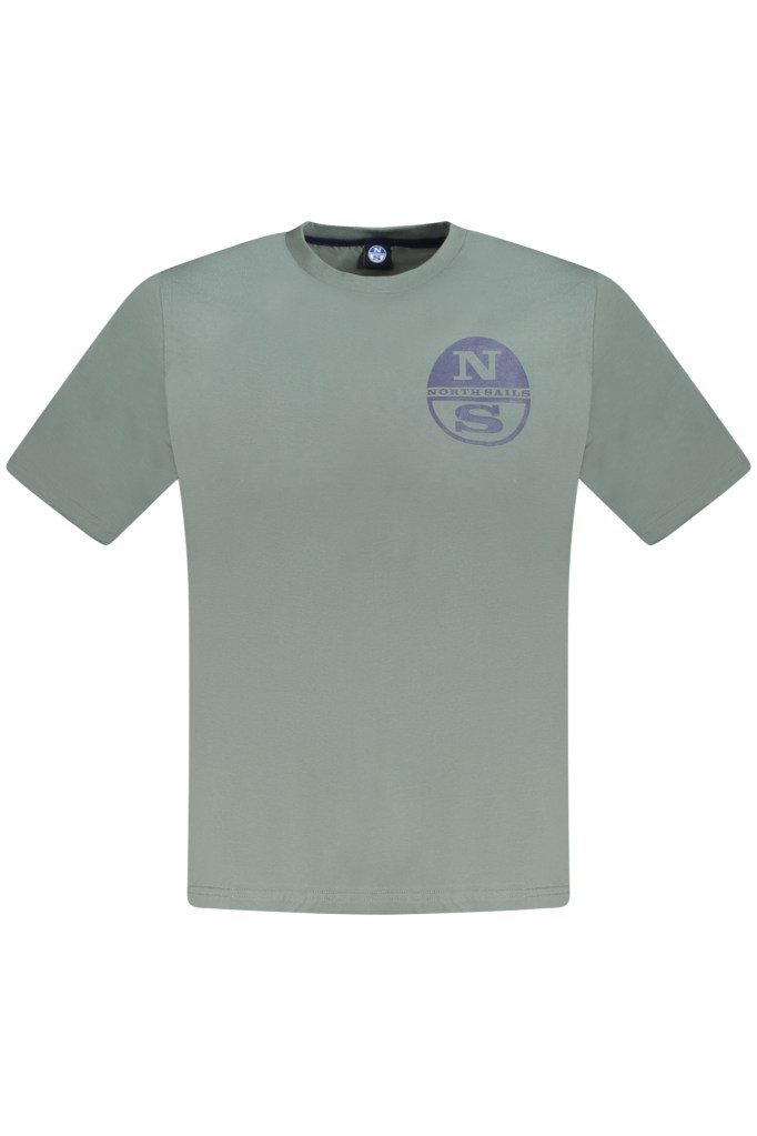 NORTH SAILS T-SHIRT MANICHE CORTE UOMO VERDE