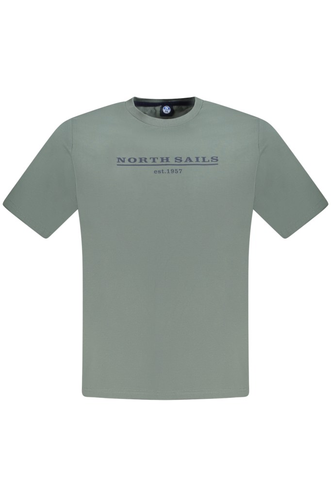 NORTH SAILS T-SHIRT MANICHE CORTE UOMO VERDE