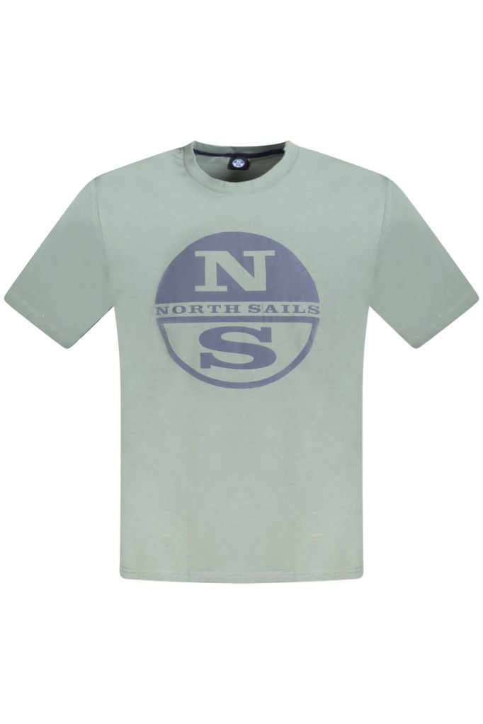 NORTH SAILS T-SHIRT MANICHE CORTE UOMO VERDE