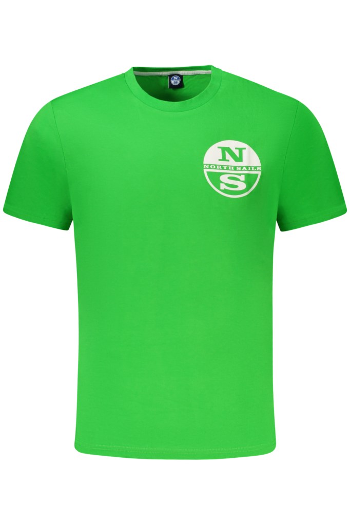 NORTH SAILS T-SHIRT MANICHE CORTE UOMO VERDE