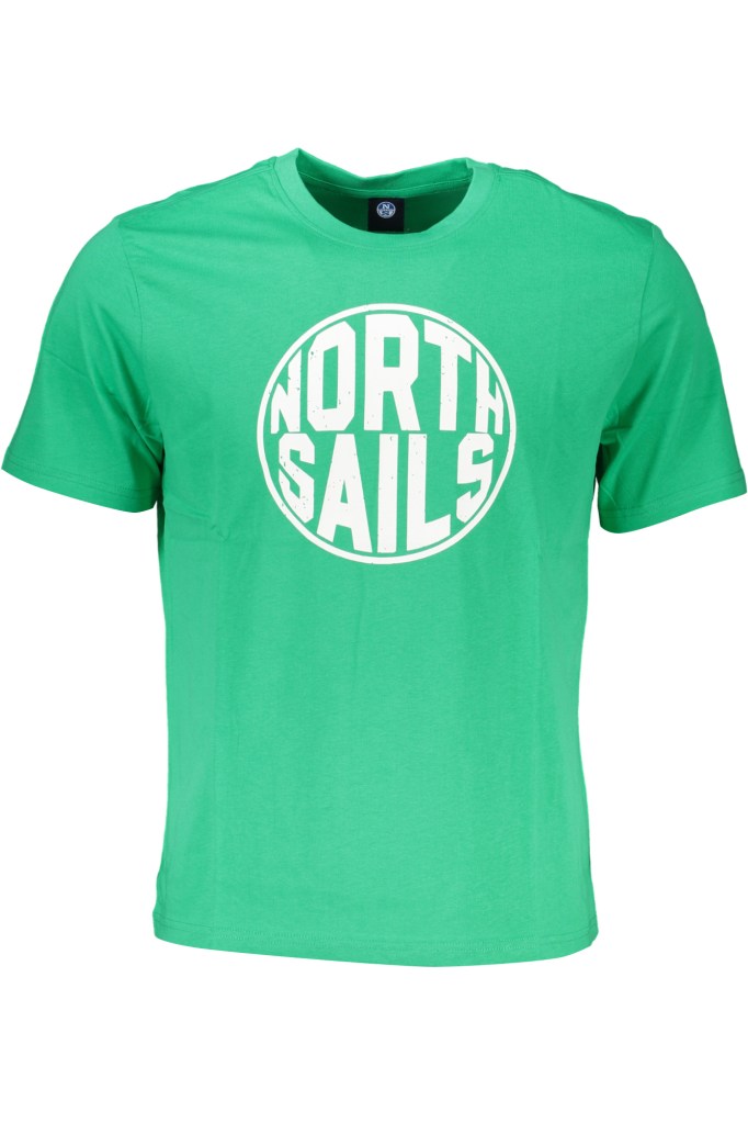 NORTH SAILS T-SHIRT MANICHE CORTE UOMO VERDE