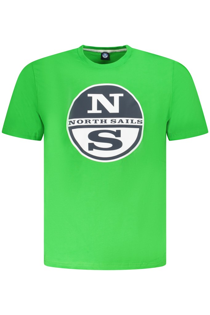 NORTH SAILS T-SHIRT MANICHE CORTE UOMO VERDE