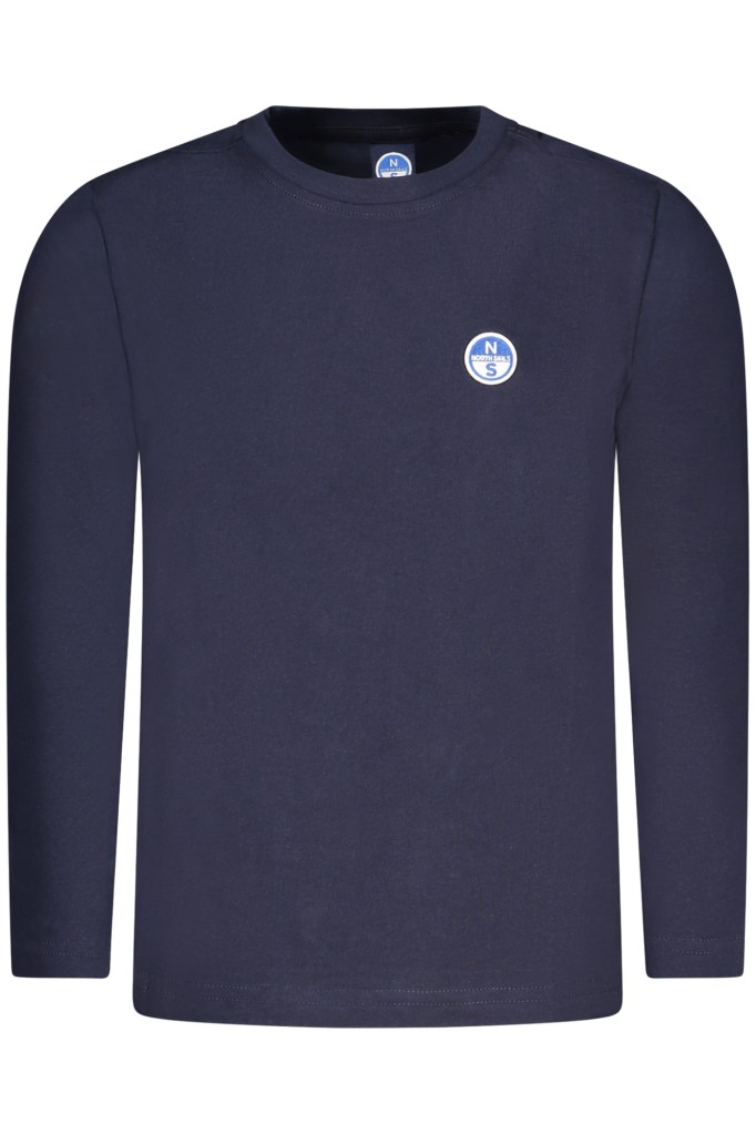 NORTH SAILS T-SHIRT MANICHE LUNGHE BAMBINO BLU