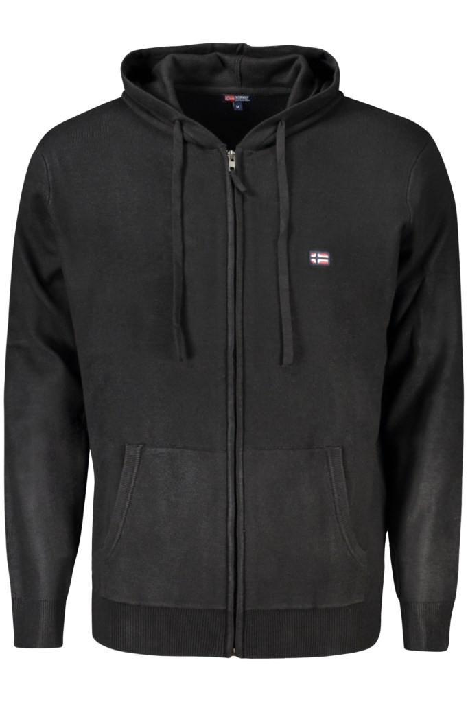 NORWAY 1963 CARDIGAN UOMO NERO