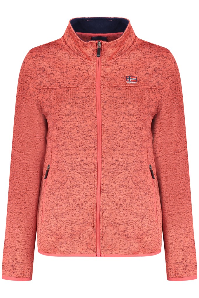 NORWAY 1963 FELPA CON ZIP DONNA ROSA