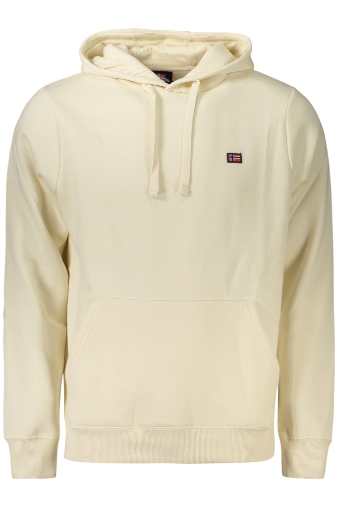 NORWAY 1963 FELPA SENZA ZIP UOMO BIANCO