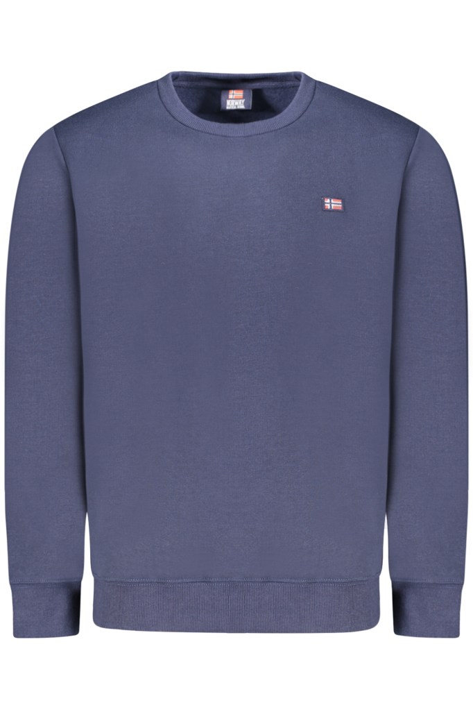 NORWAY 1963 FELPA SENZA ZIP UOMO BLU