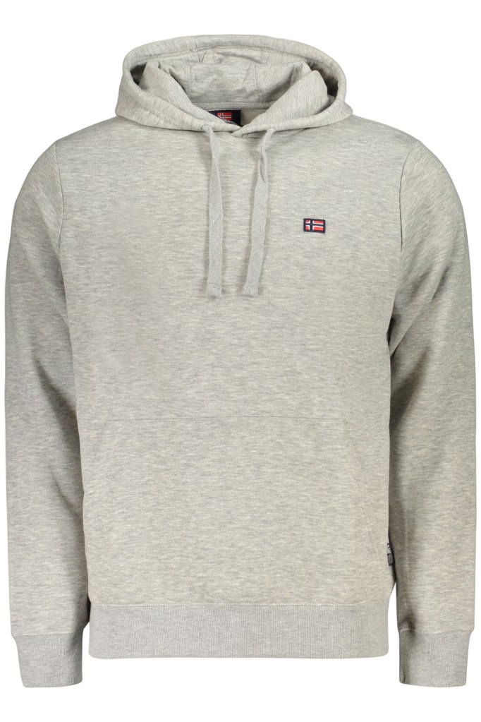 NORWAY 1963 FELPA SENZA ZIP UOMO GRIGIO