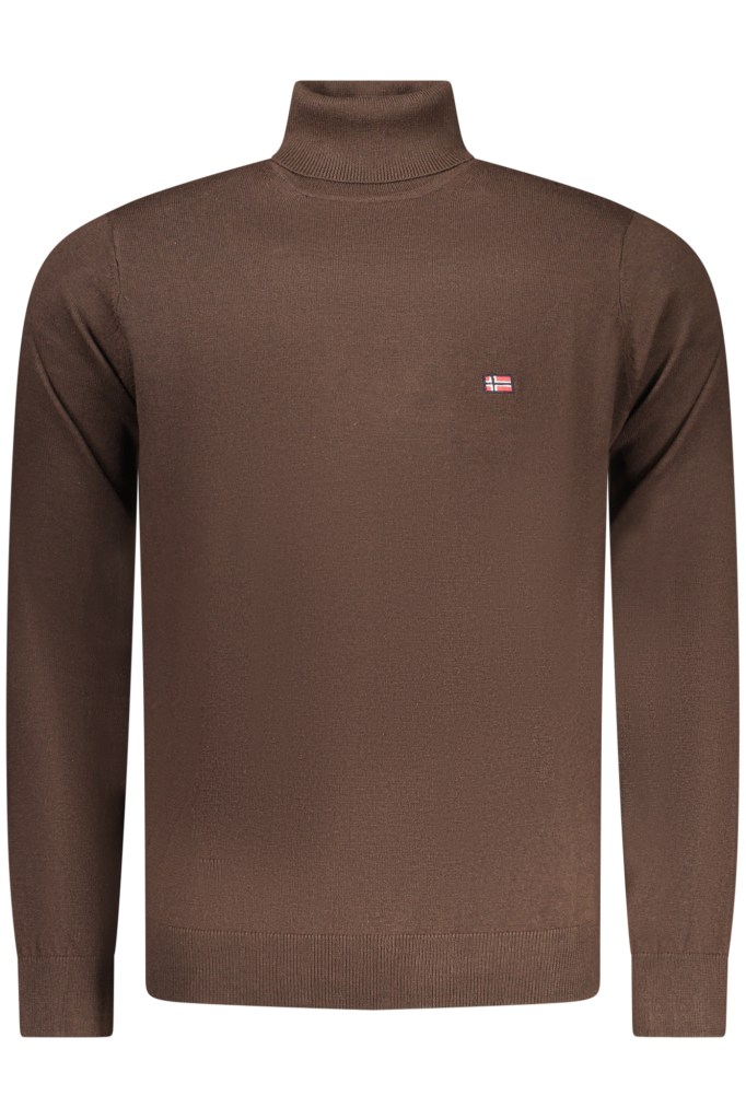 NORWAY 1963 MAGLIA UOMO MARRONE