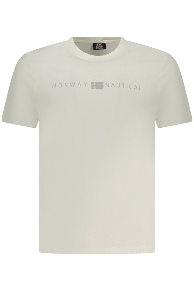 NORWAY 1963 T-SHIRT MANICHE CORTE UOMO BIANCO