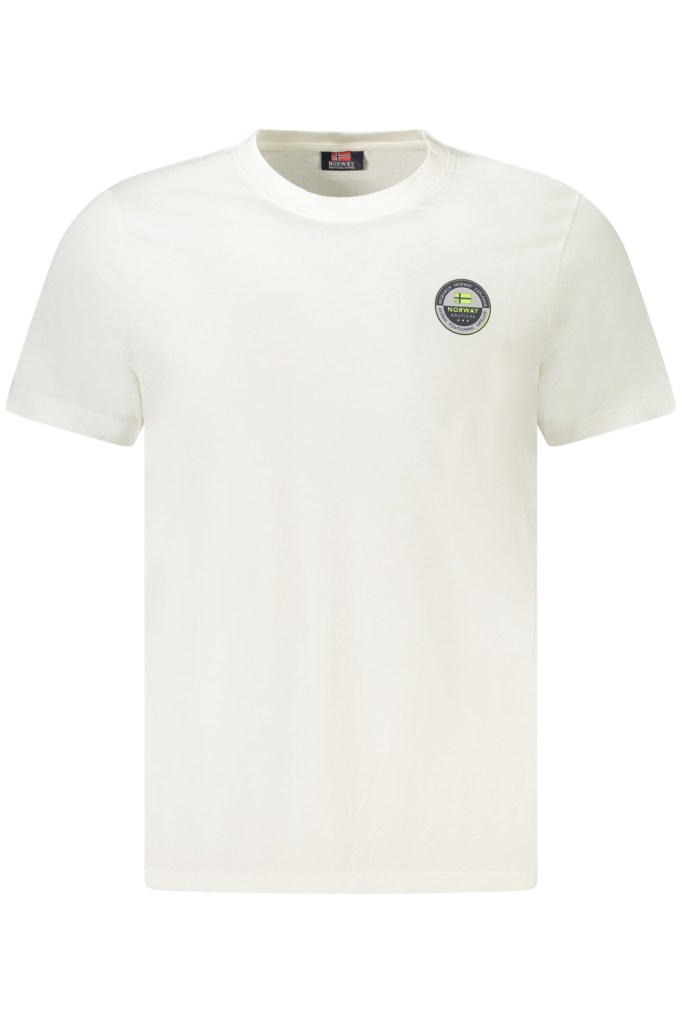NORWAY 1963 T-SHIRT MANICHE CORTE UOMO BIANCO