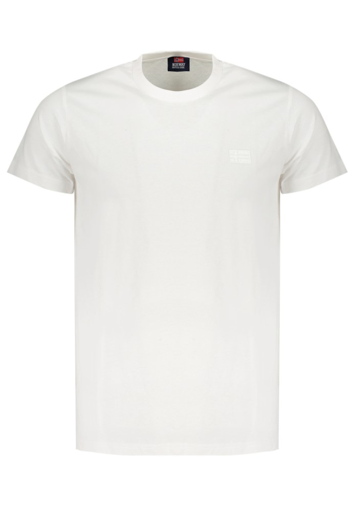 NORWAY 1963 T-SHIRT MANICHE CORTE UOMO BIANCO