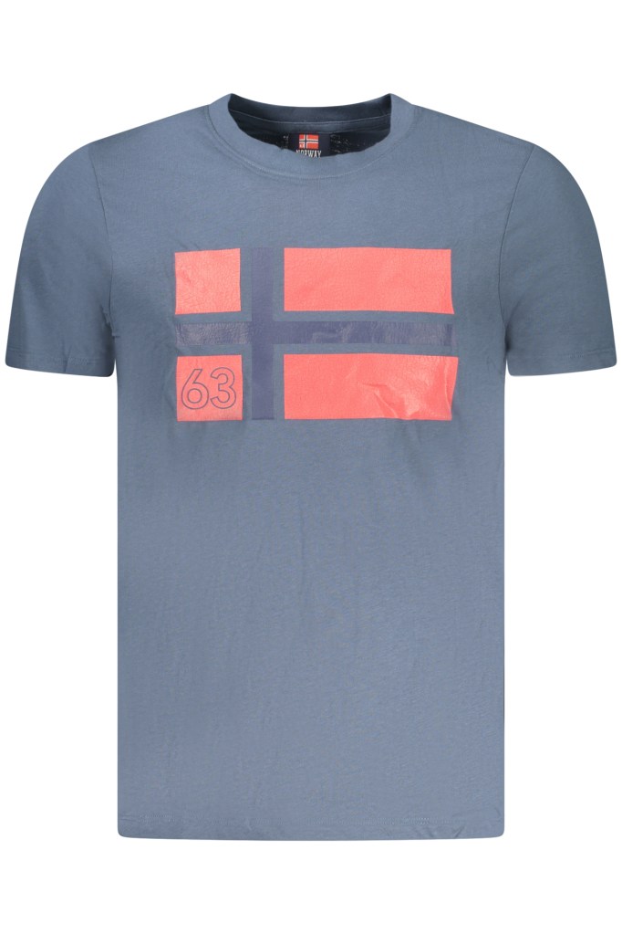 NORWAY 1963 T-SHIRT MANICHE CORTE UOMO BLU