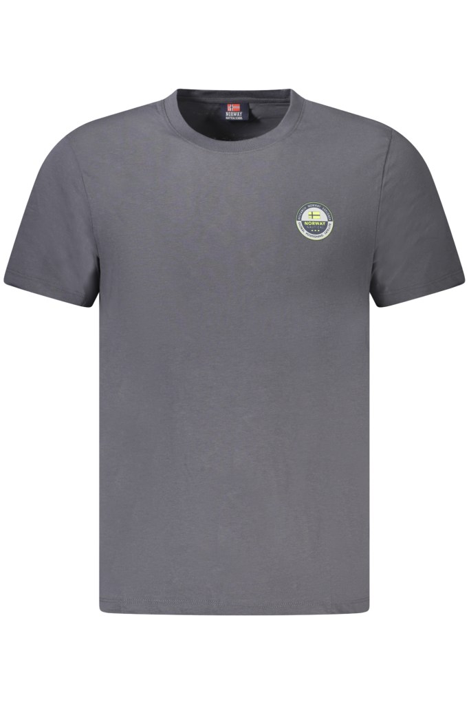 NORWAY 1963 T-SHIRT MANICHE CORTE UOMO GRIGIO