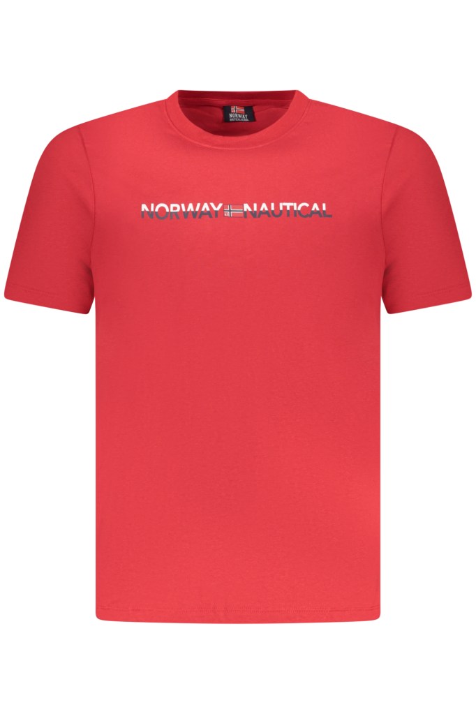 NORWAY 1963 T-SHIRT MANICHE CORTE UOMO ROSSO