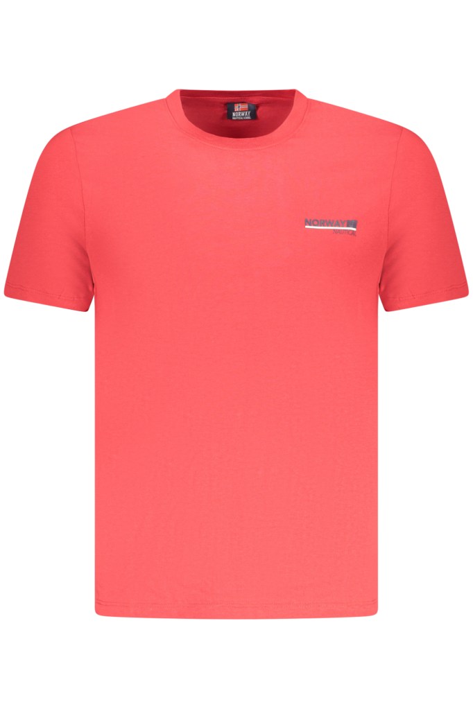 NORWAY 1963 T-SHIRT MANICHE CORTE UOMO ROSSO