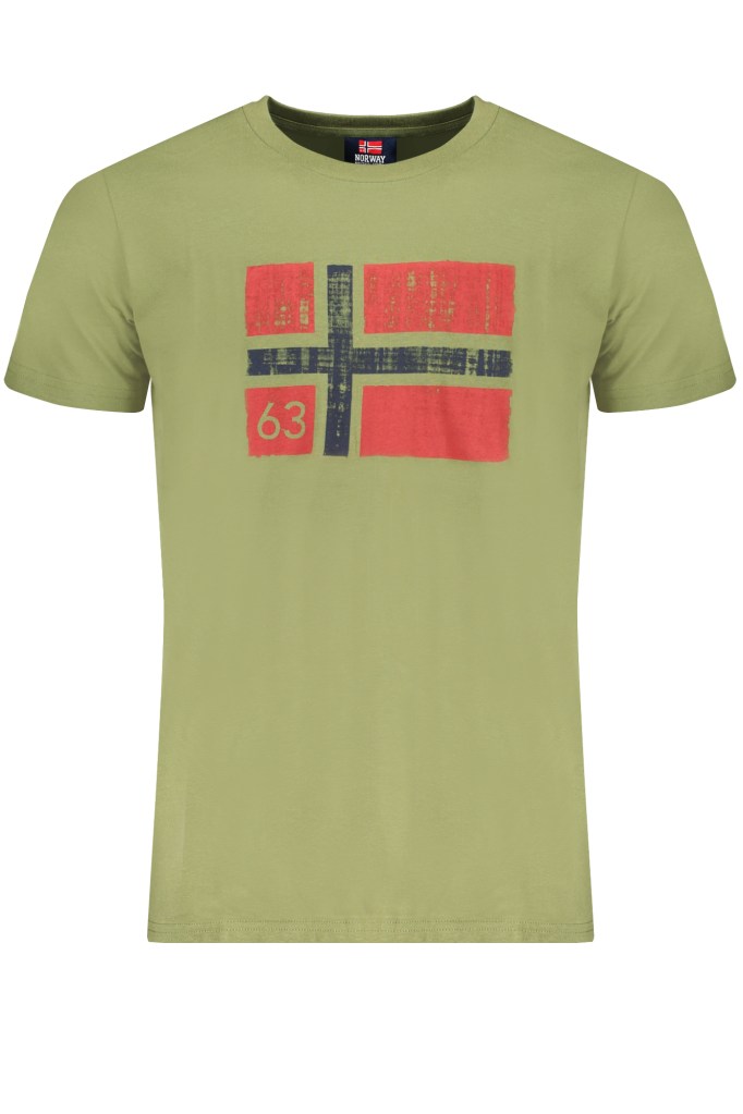 NORWAY 1963 T-SHIRT MANICHE CORTE UOMO VERDE