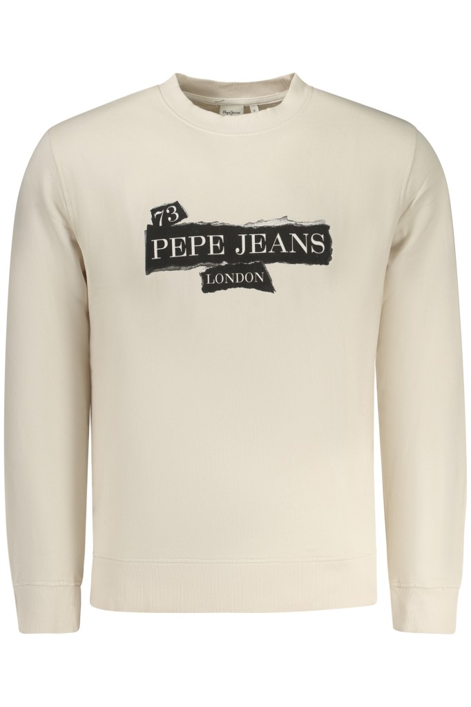 PEPE JEANS FELPA SENZA ZIP UOMO BEIGE