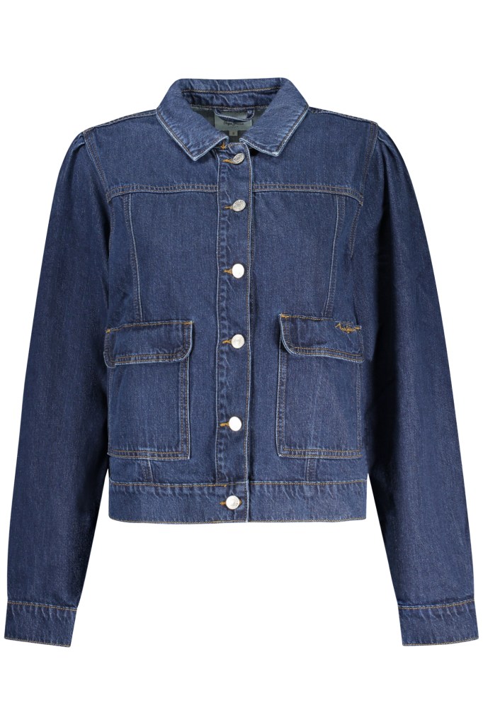 PEPE JEANS GIUBBOTTO IN JEANS DONNA BLU