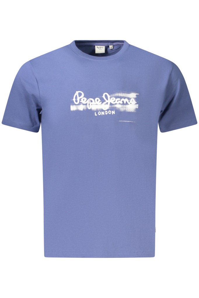 PEPE JEANS T-SHIRT MANICHE CORTE UOMO BLU