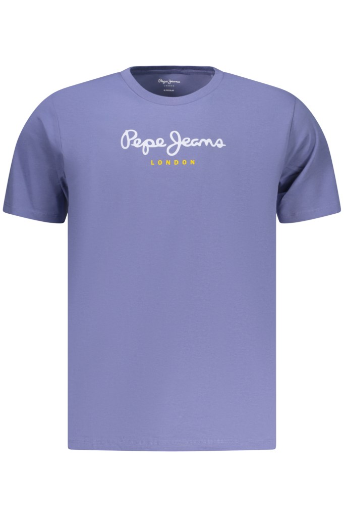 PEPE JEANS T-SHIRT MANICHE CORTE UOMO BLU
