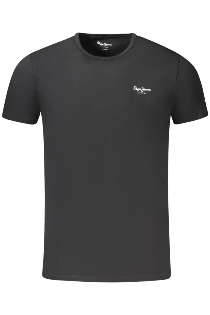 PEPE JEANS T-SHIRT MANICHE CORTE UOMO NERO