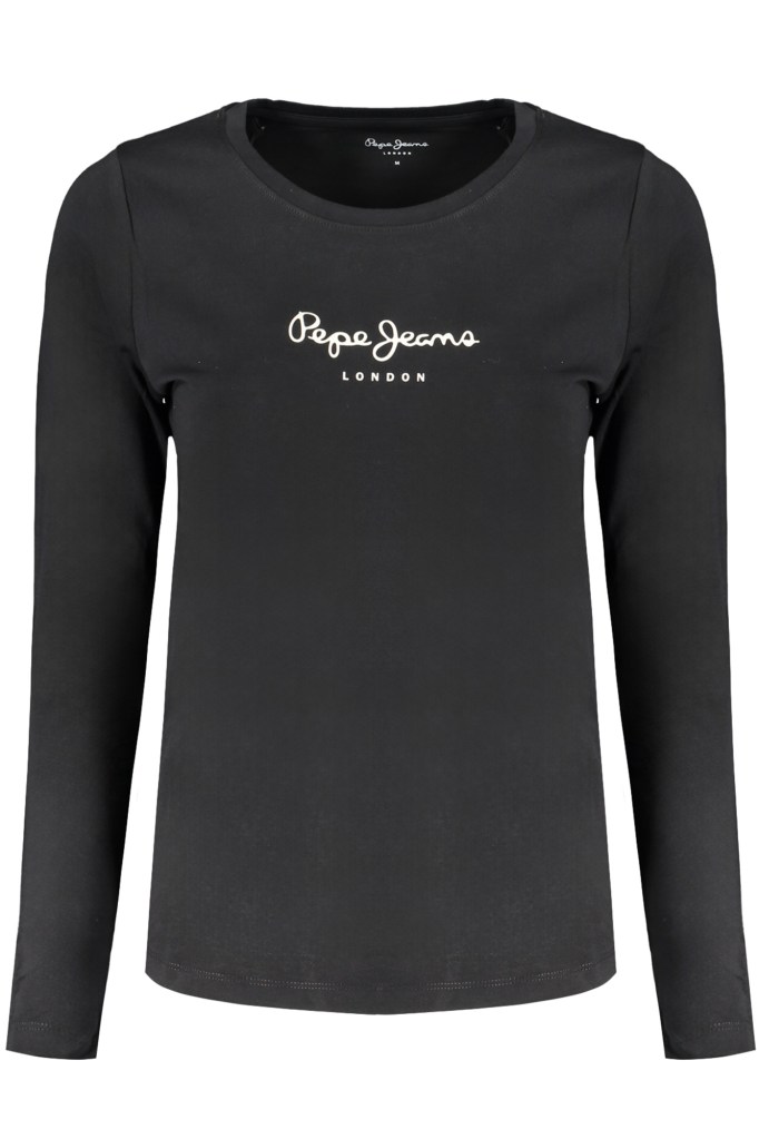 PEPE JEANS T-SHIRT MANICHE LUNGHE DONNA NERO